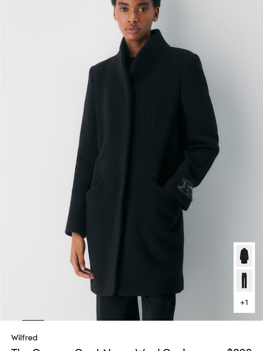 The Cocoon Coat New - Wool Cashmere